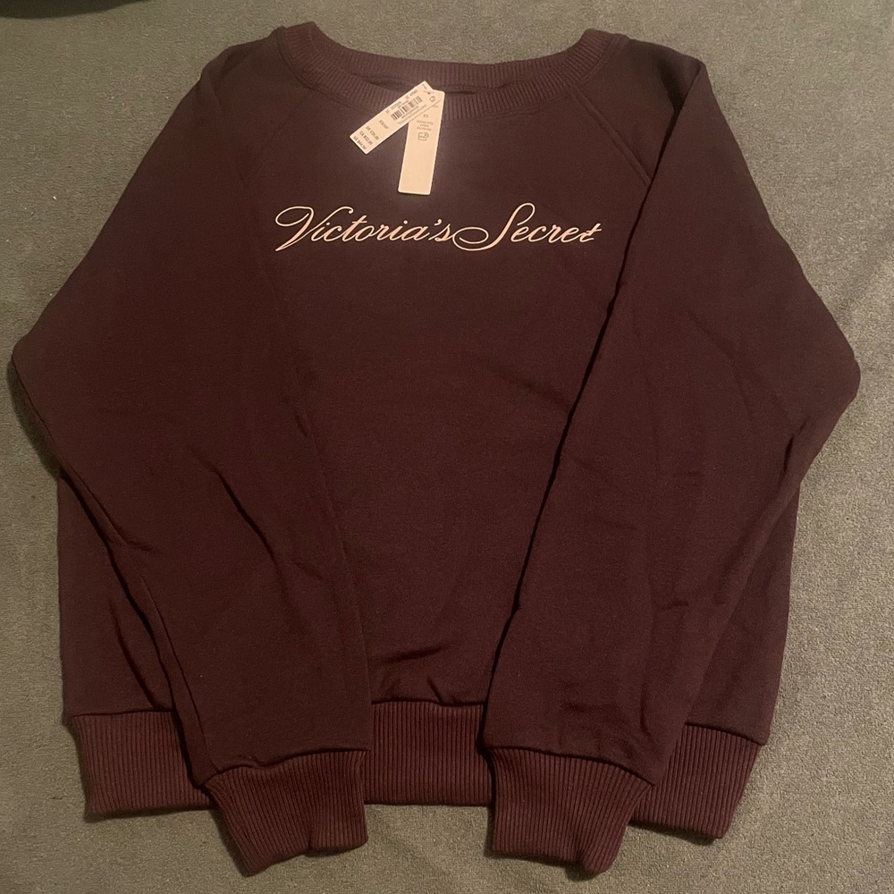 NWT Victoria's Secret Rich Burgundy Sweater - size XS